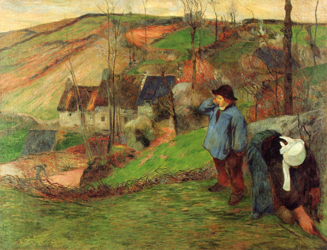 Paul Gauguin. Breton shepherd