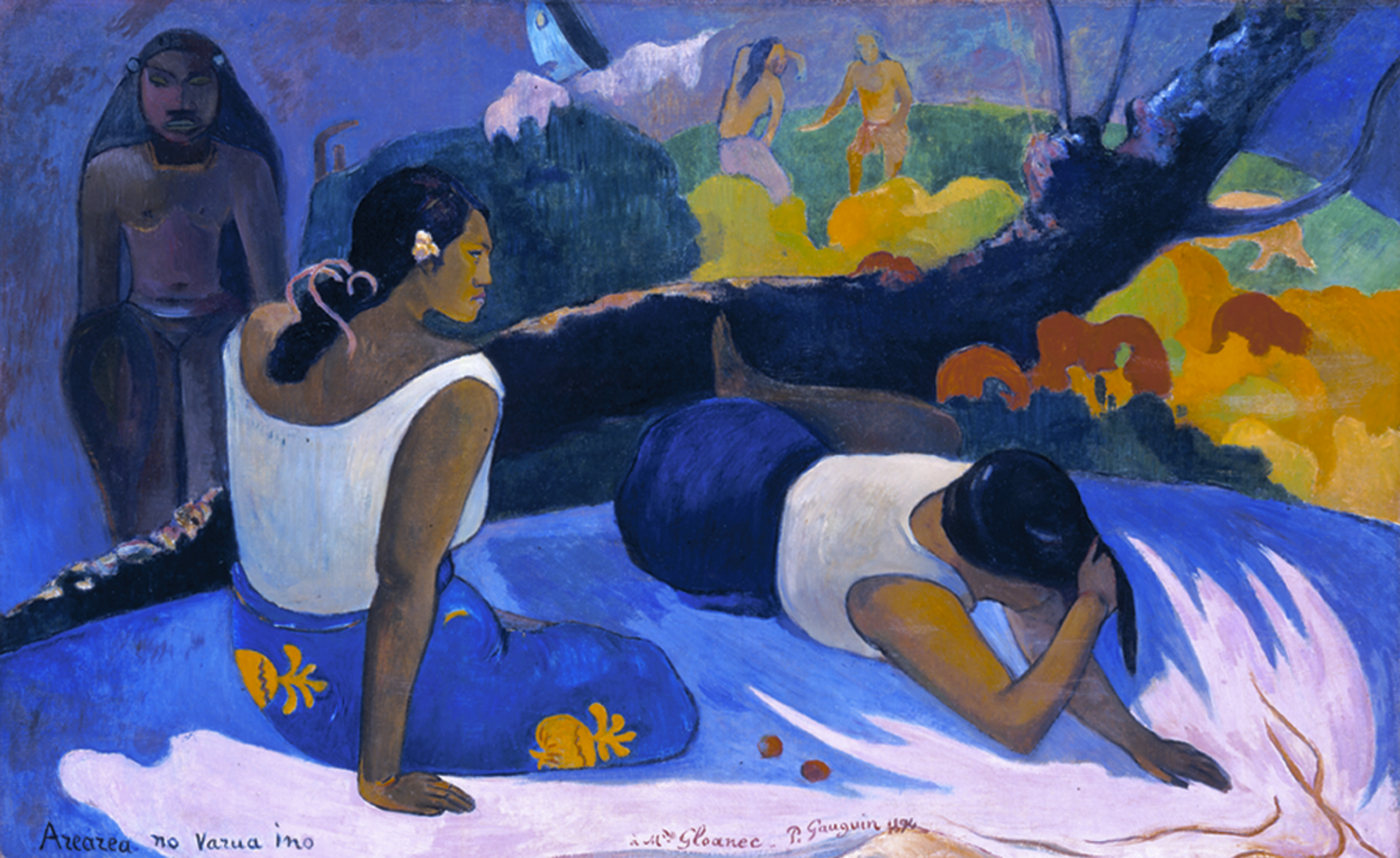 Tahitian, 1894, 98×60 cm by Paul Gauguin: History, Analysis