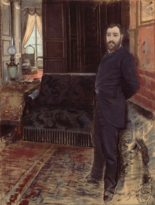 Giuseppe de Nittis. Self-portrait