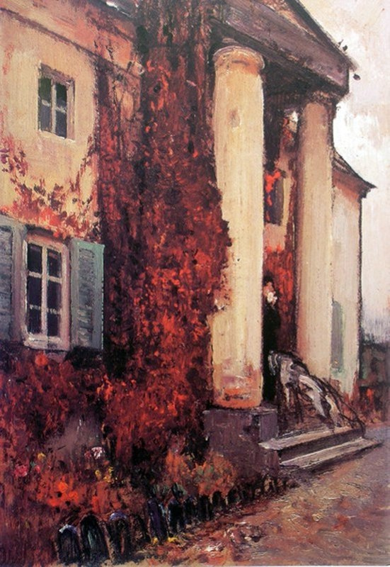 Ivan Grigorievich Myasoedov. Father's Manor in Pavlenki