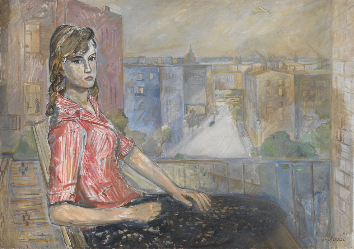 Alexander Arkadevich Labas. The girl on the balcony