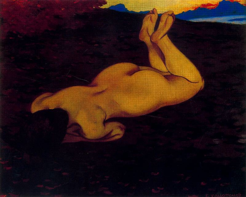 Felix Vallotton. Nude