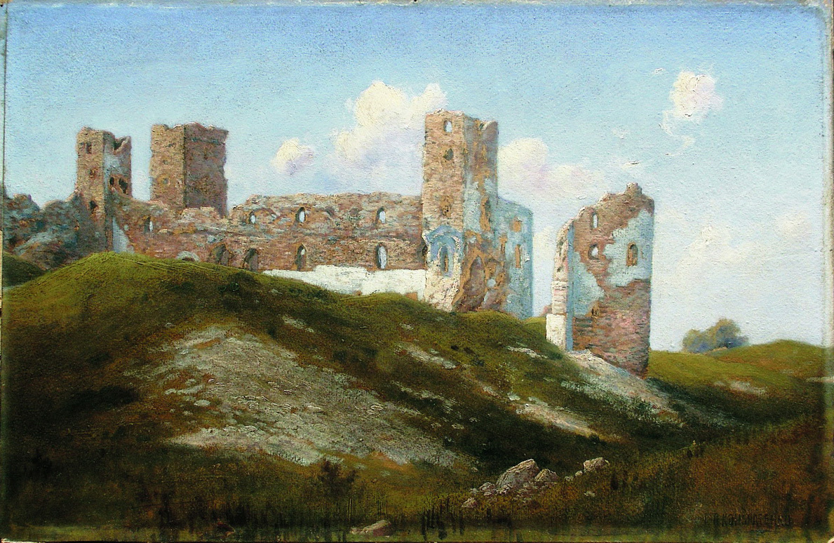 Gabriel Pavlovich Kondratenko. Ruins. The old fortress