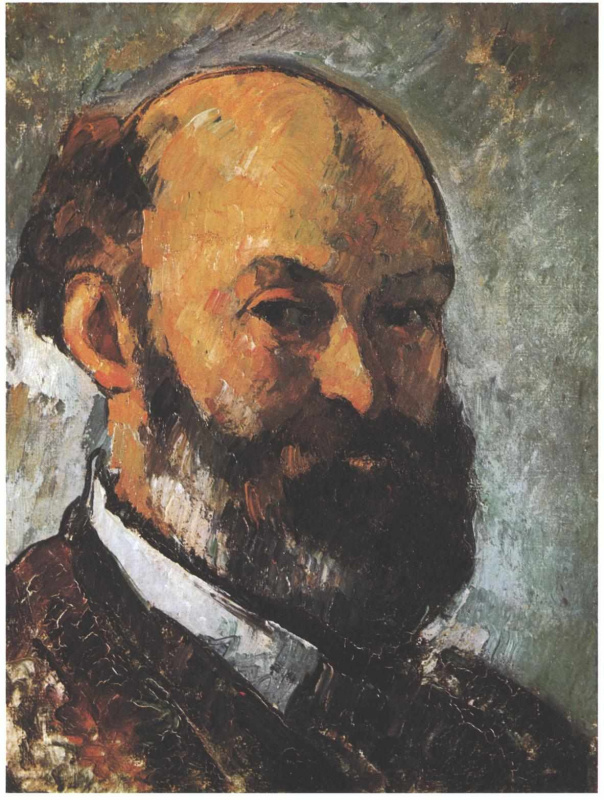 Paul Cezanne. Self-portrait