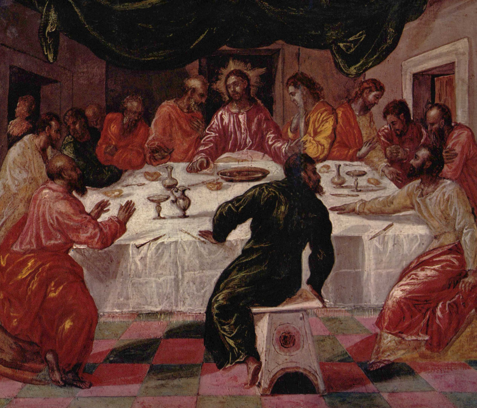 Эль Греко (Доменико Теотокопули). The last supper