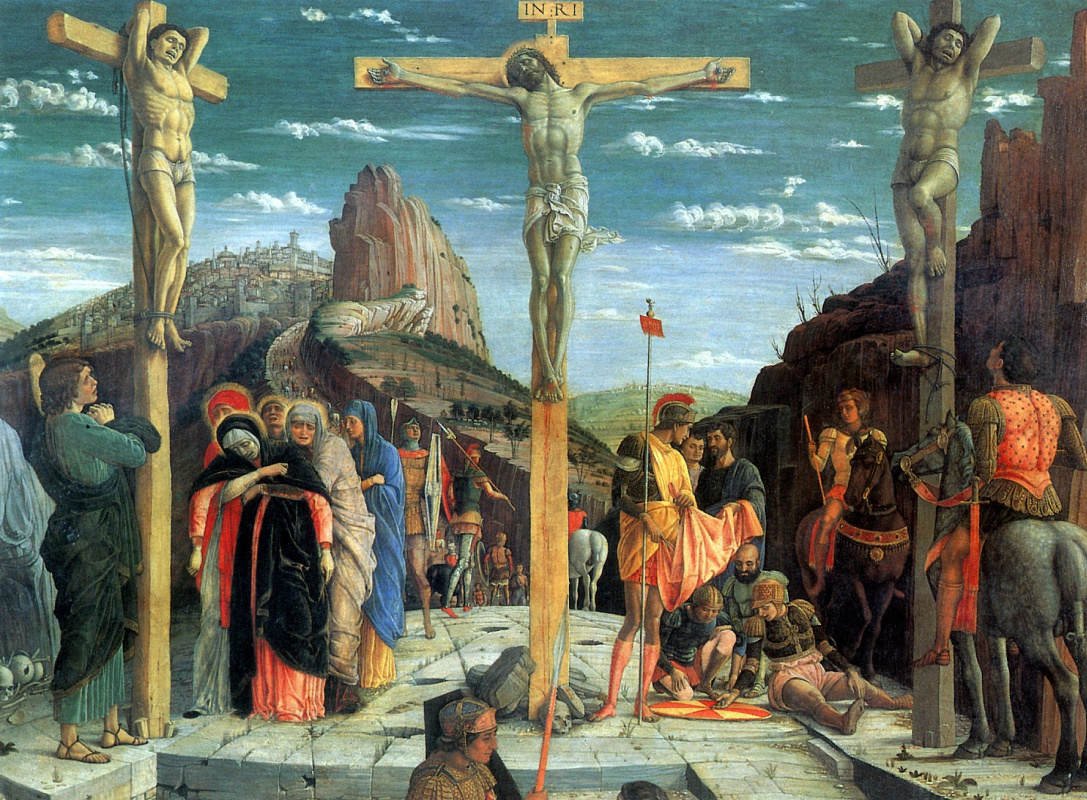 Andrea Mantegna. The crucifixion