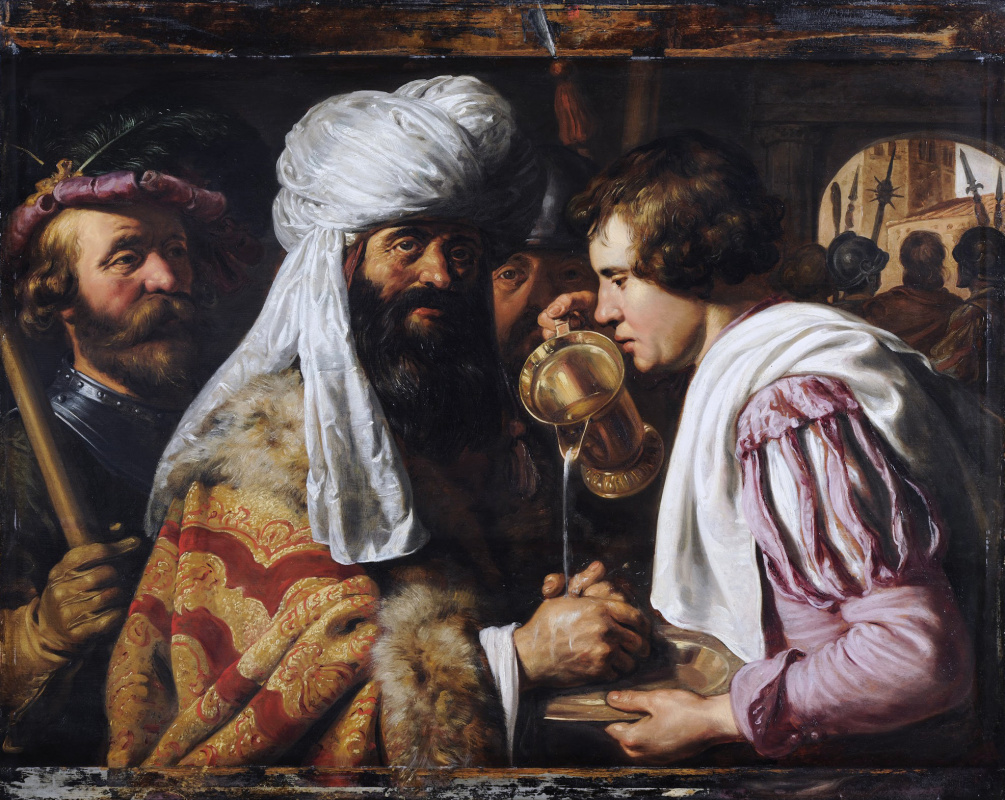 Jan Lievens. Pilate washes his hands