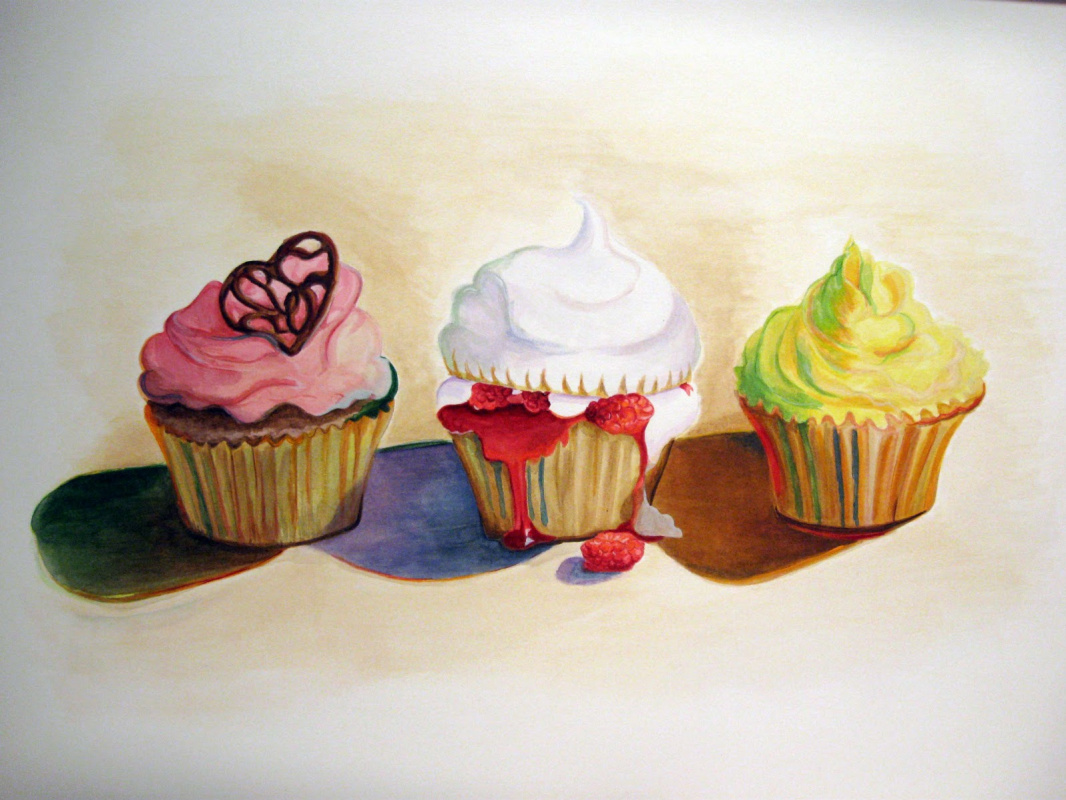 Wayne Thibaut. Cupcakes