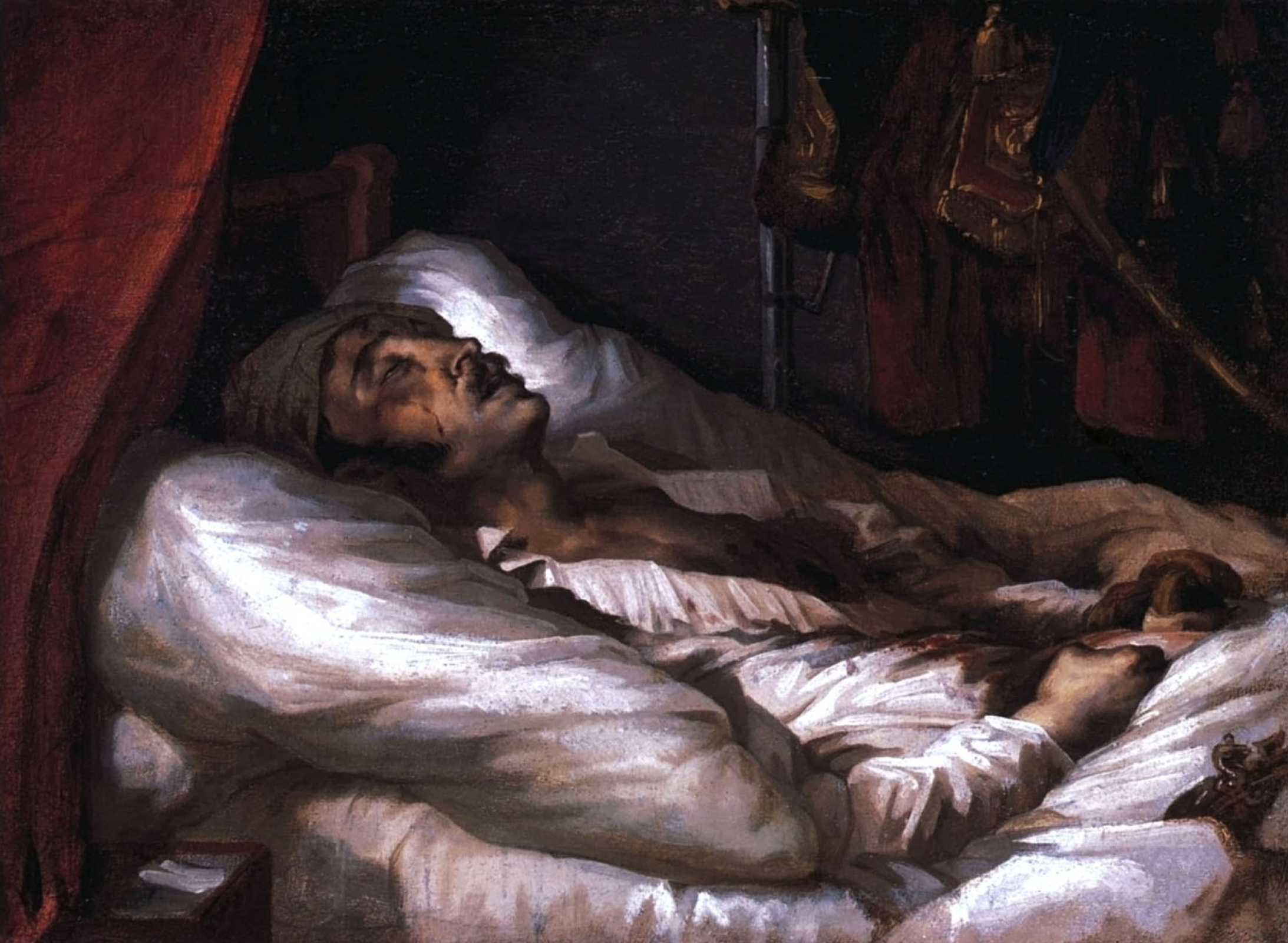 Buy digital version: General Letelier on his deathbed by Théodore Géricault  | Arthive