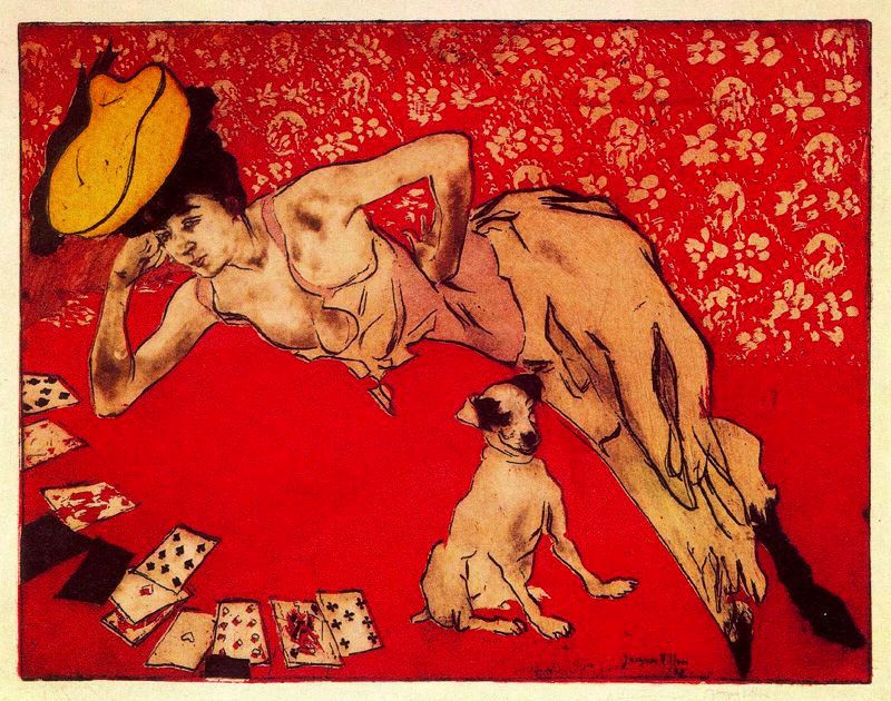 Henri de Toulouse-Lautrec. Sitting Clown