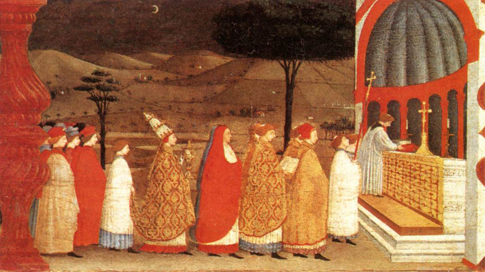 Paolo Uccello. Miracle of the desecrated host 6