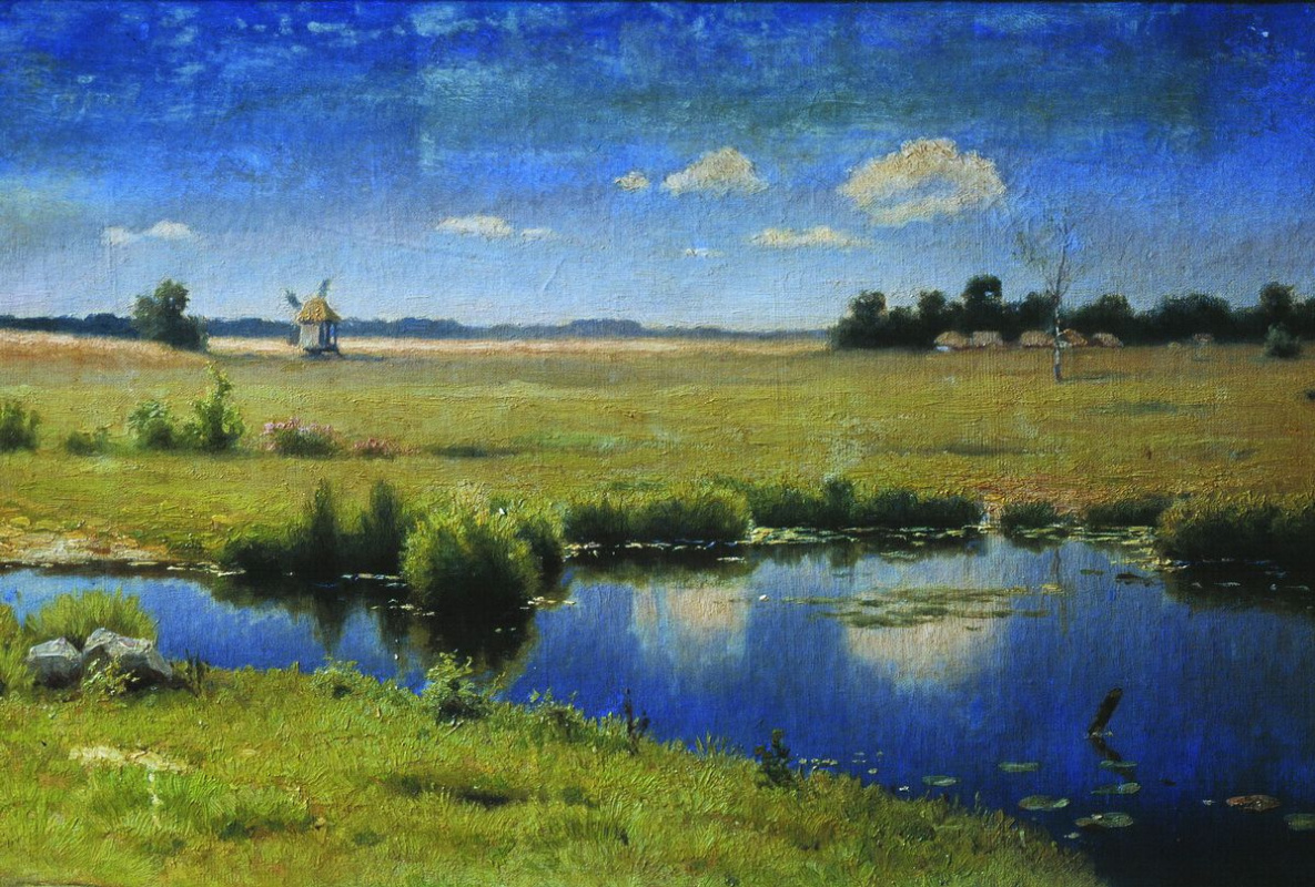 Efim Efimovich Volkov. River in Ukraine