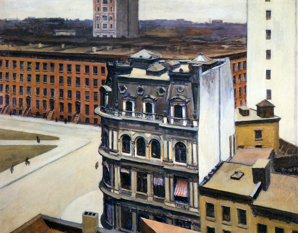 Edward Hopper. The city