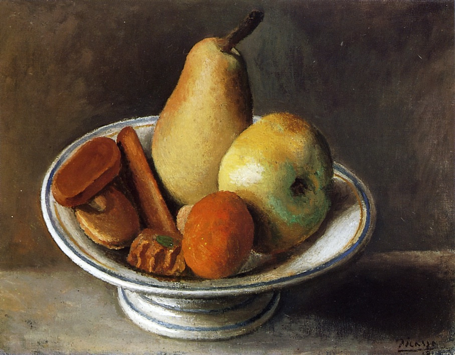 Pablo Picasso. Fruit bowl