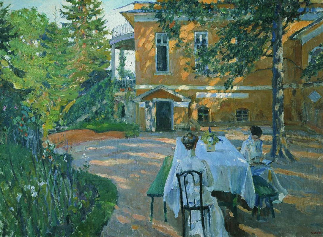 Sergey Arsenievich Vinogradov. Im Sommer