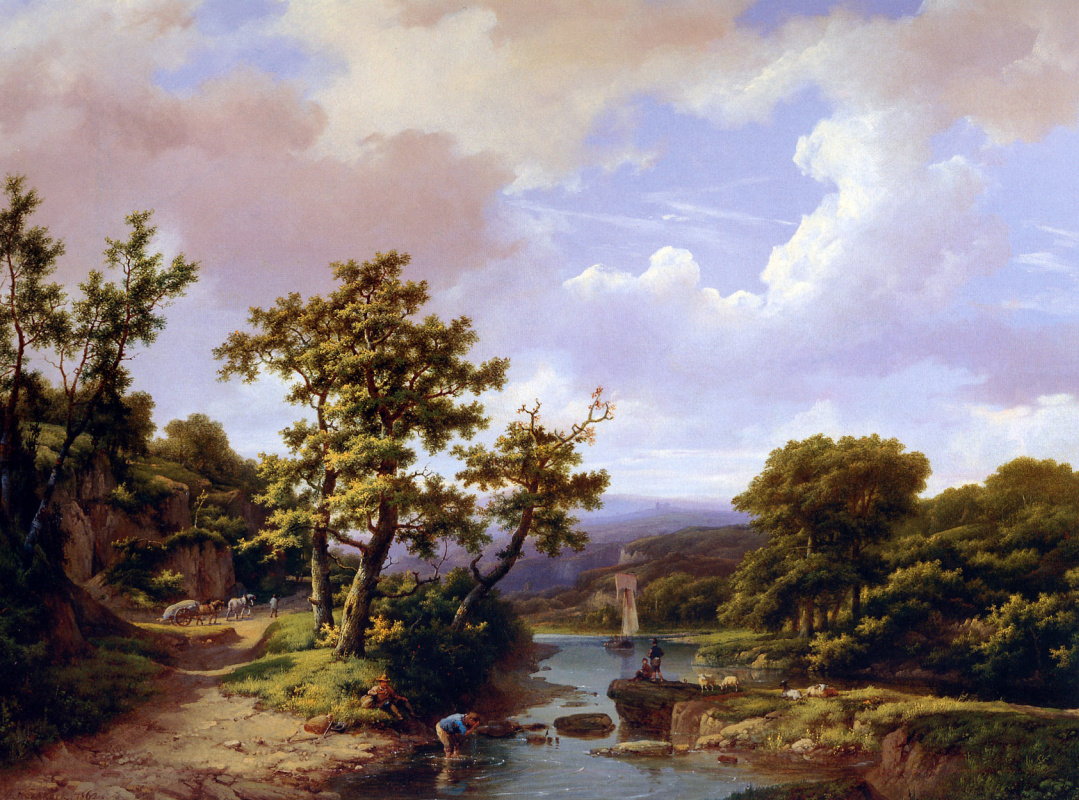 Marinus Kukkuk. Summer landscape