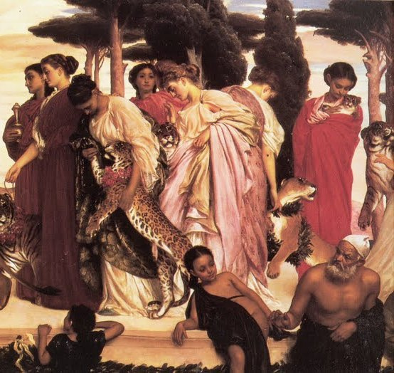 Frederic Leighton. Bride from Syracuse (fragment)