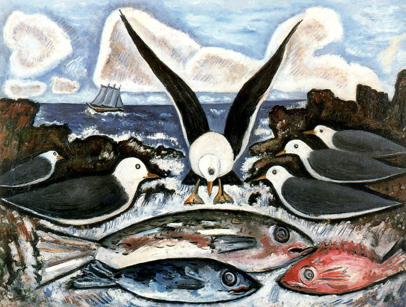 Marsden Hartley. Seagulls