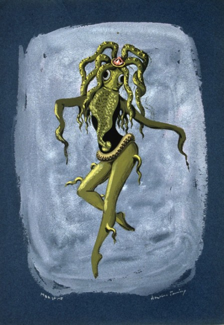 Dorothea Tanning. Monster. Costume design for the ballet John Cranko's "the Witch"