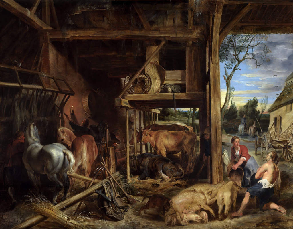 Peter Paul Rubens. The return of the prodigal son