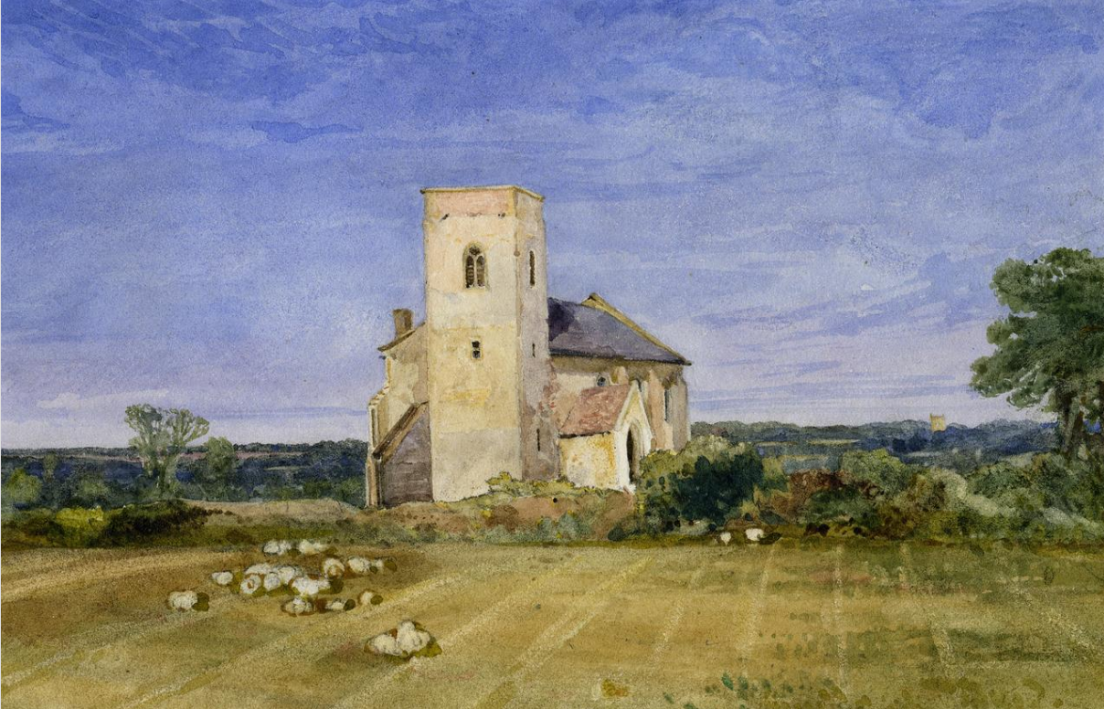 Anthony Frederick Augustus Sandys. The Skeyton Church