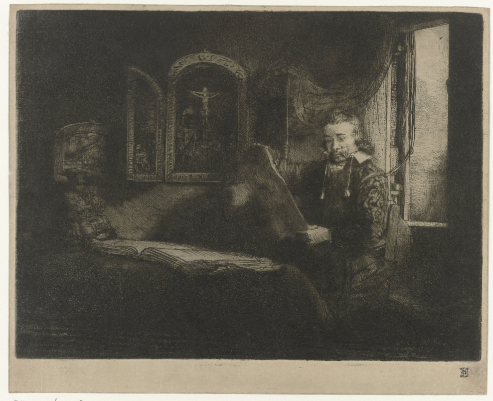 Rembrandt Harmenszoon van Rijn. Portrait Of Abraham Francen