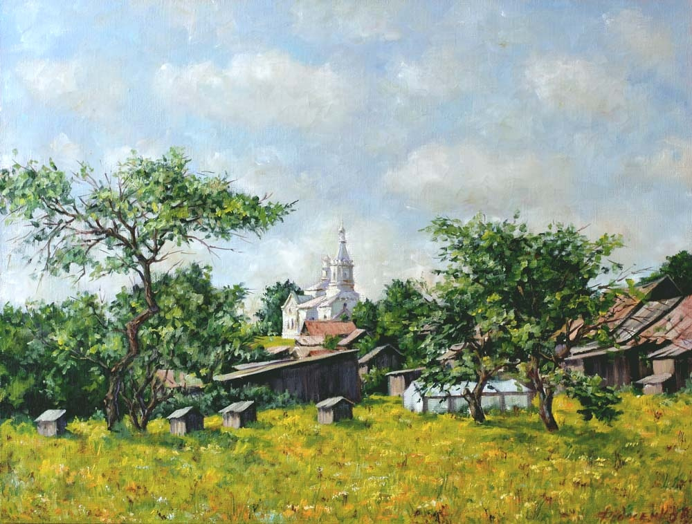 Роман Федорович Федосенко. Летом в деревне