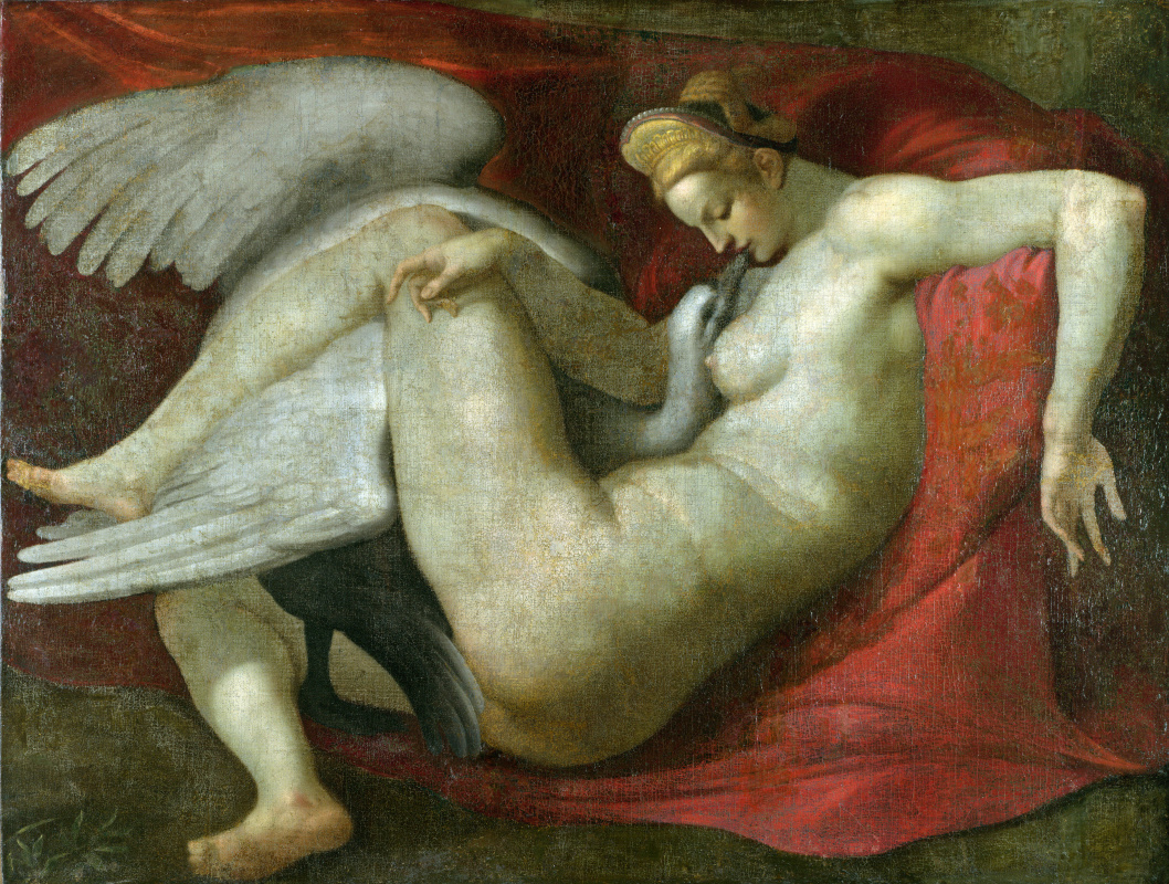 Michelangelo After. Leda and the Swan