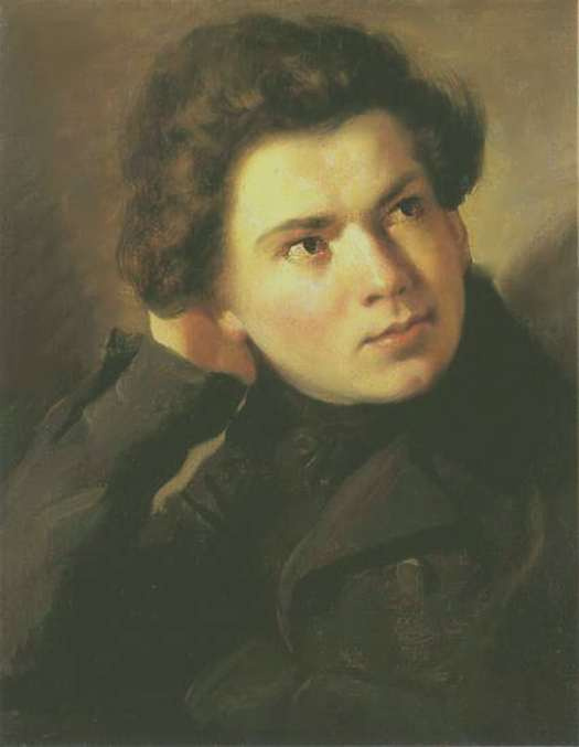 Karl Bryullov. Portrait of an unknown