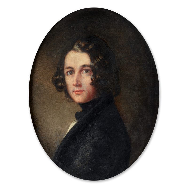 Margaret Gillis. Portrait of Charles John Huffan Dickens