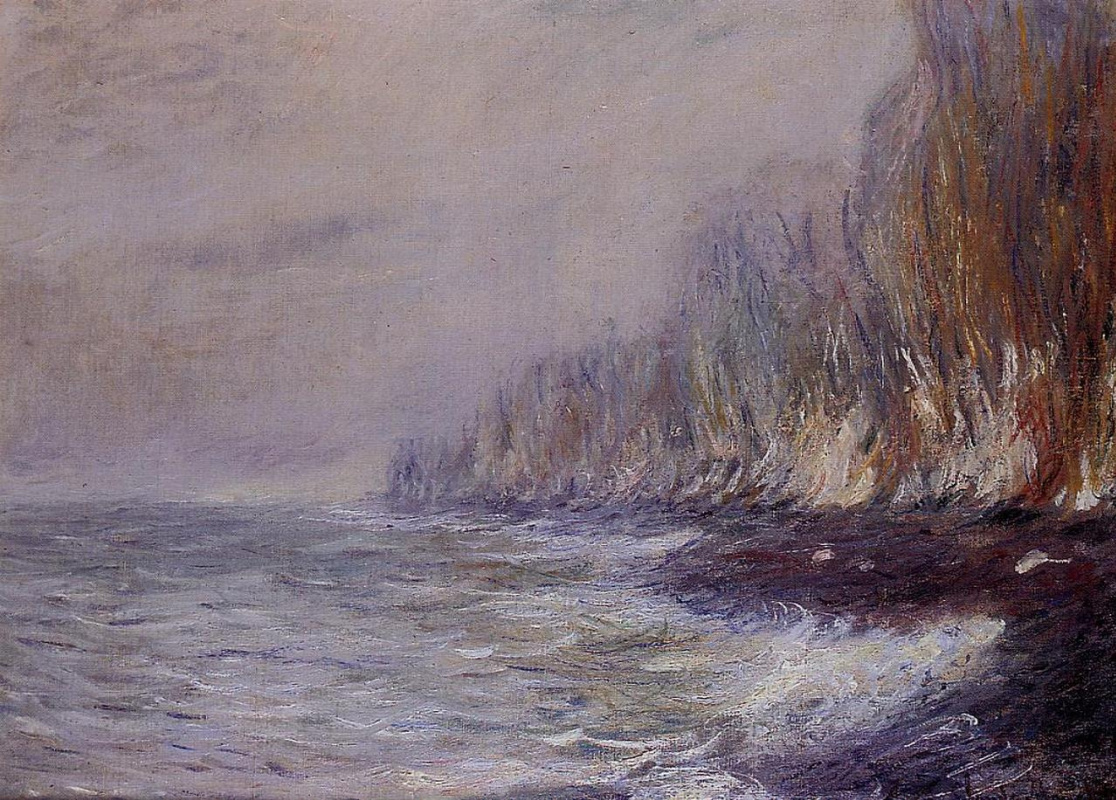 Claude Monet. El efecto de niebla en los alrededores de dieppe