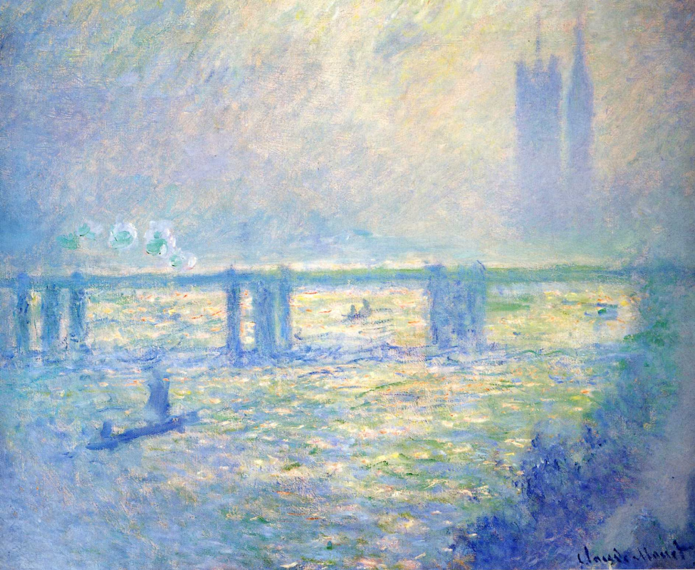 Claude Monet. Bridge, Charing Cross, London