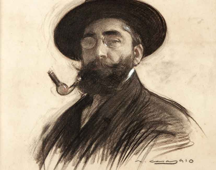 Ramon Casas i Carbó. Self-portrait