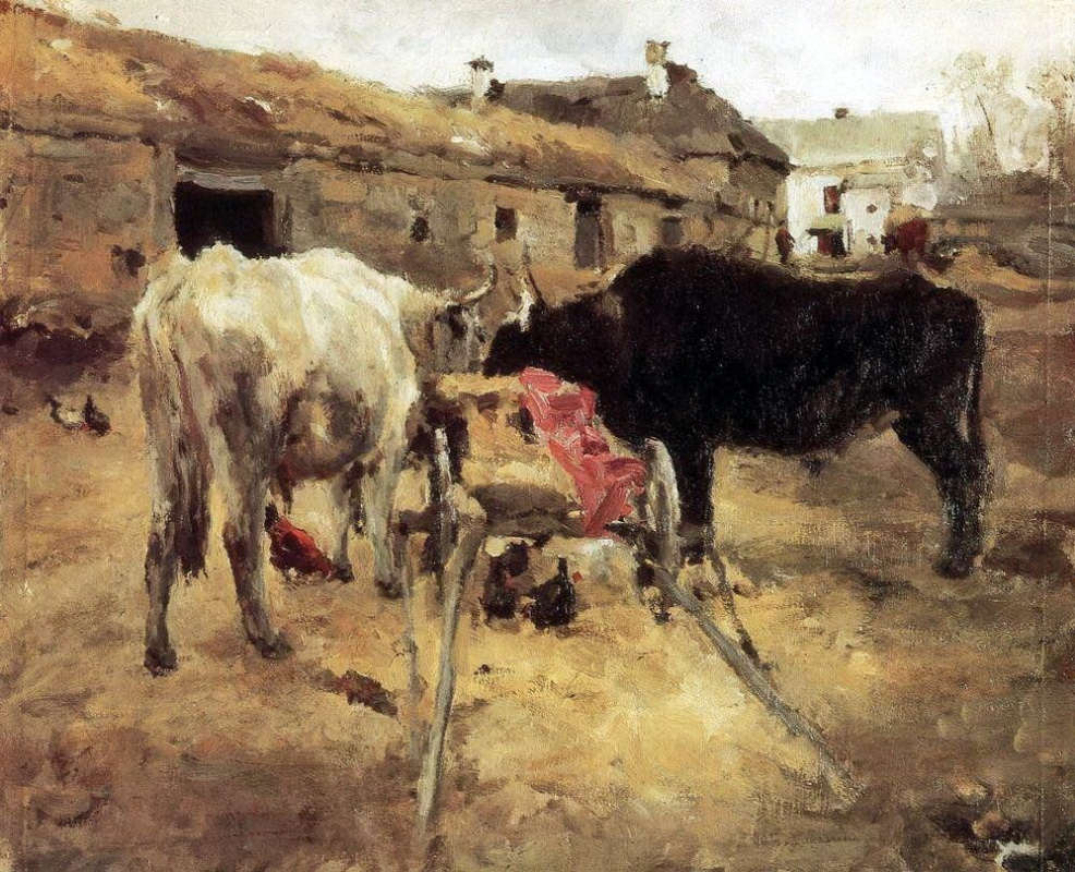 Valentin Aleksandrovich Serov. Oxen