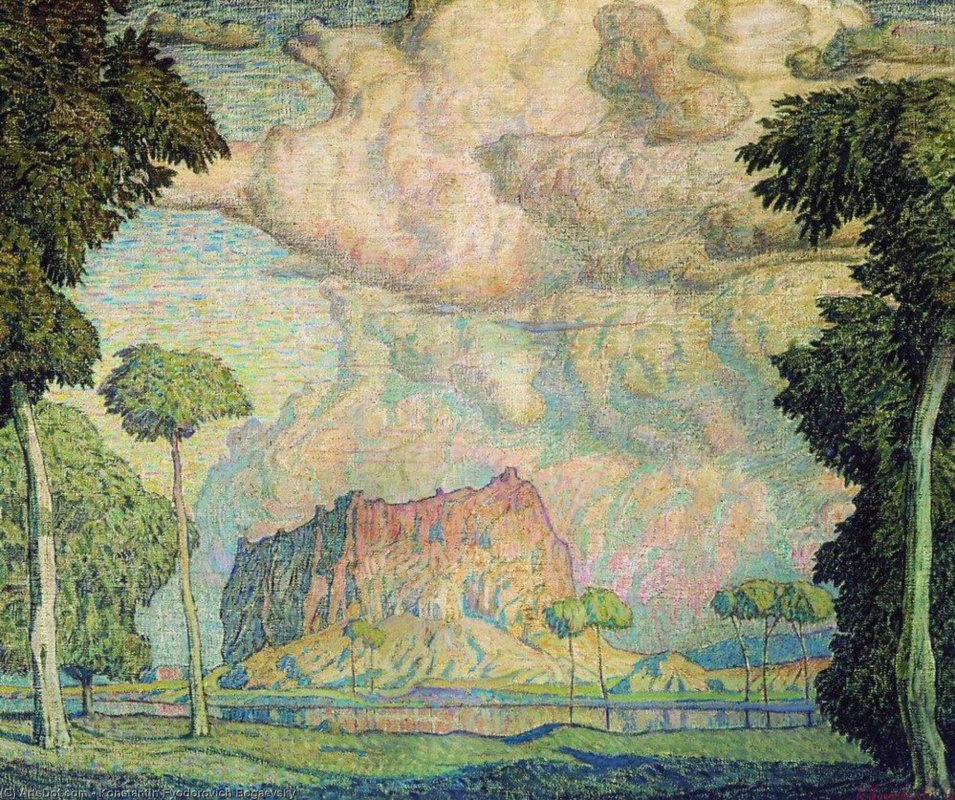 Konstantin Fedorovich Bogaevsky. Tropical landscape