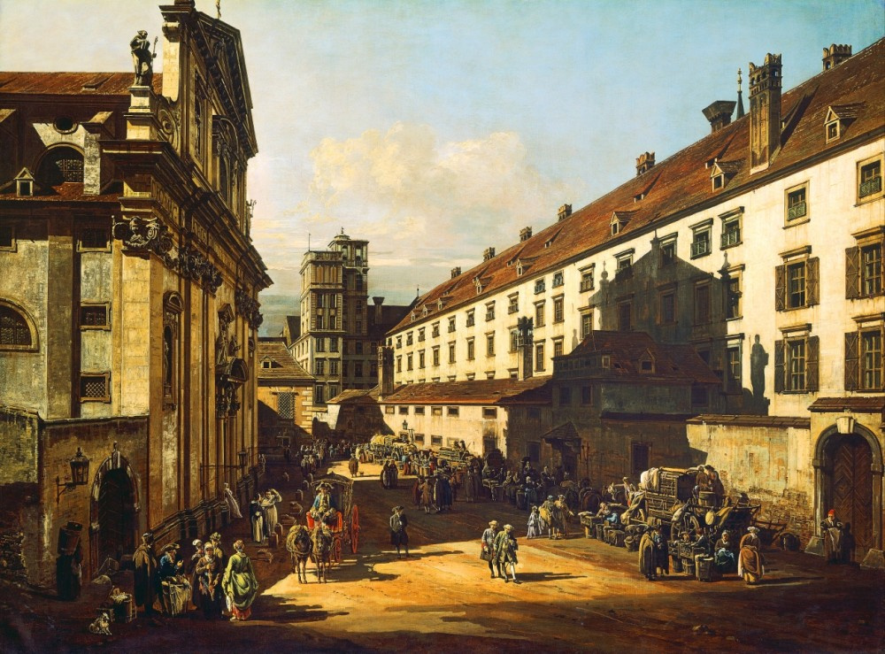 Bernardo Bellotto. Vienna. The urban landscape