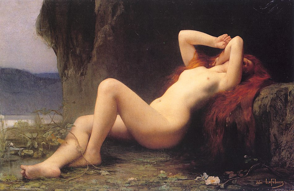 Jules Joseph Lefebvre. Nude