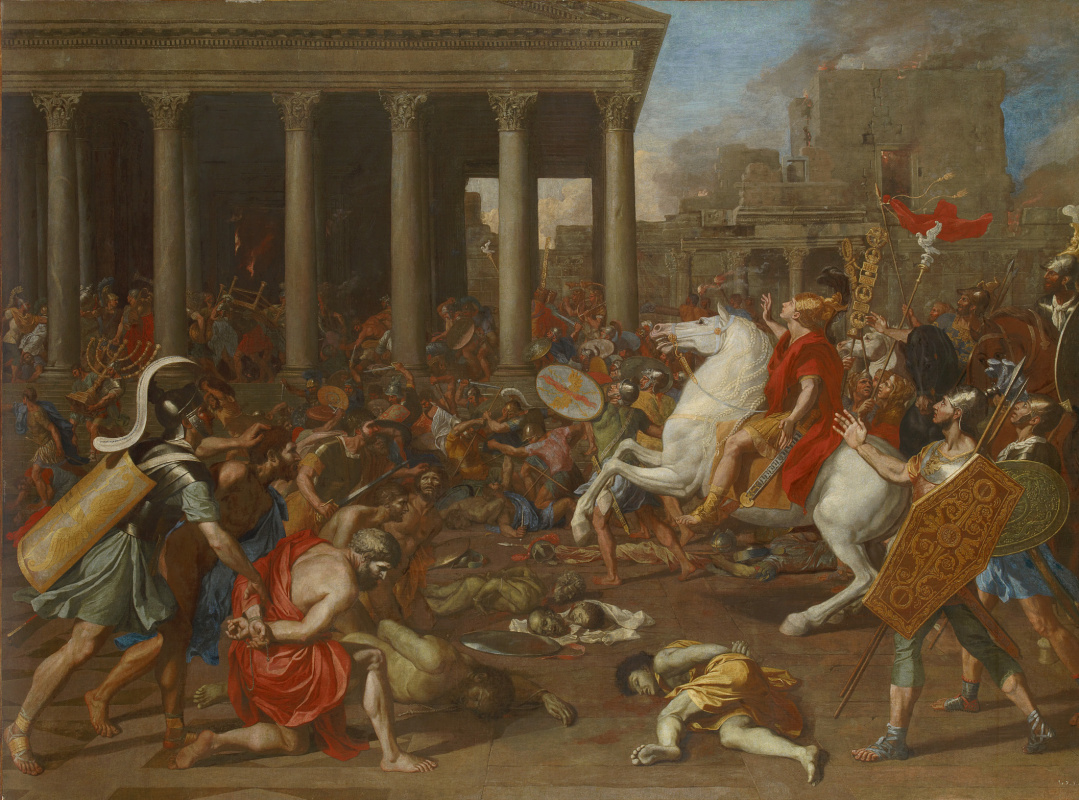 Nicolas Poussin. The Destruction of the Temple in Jerusalem