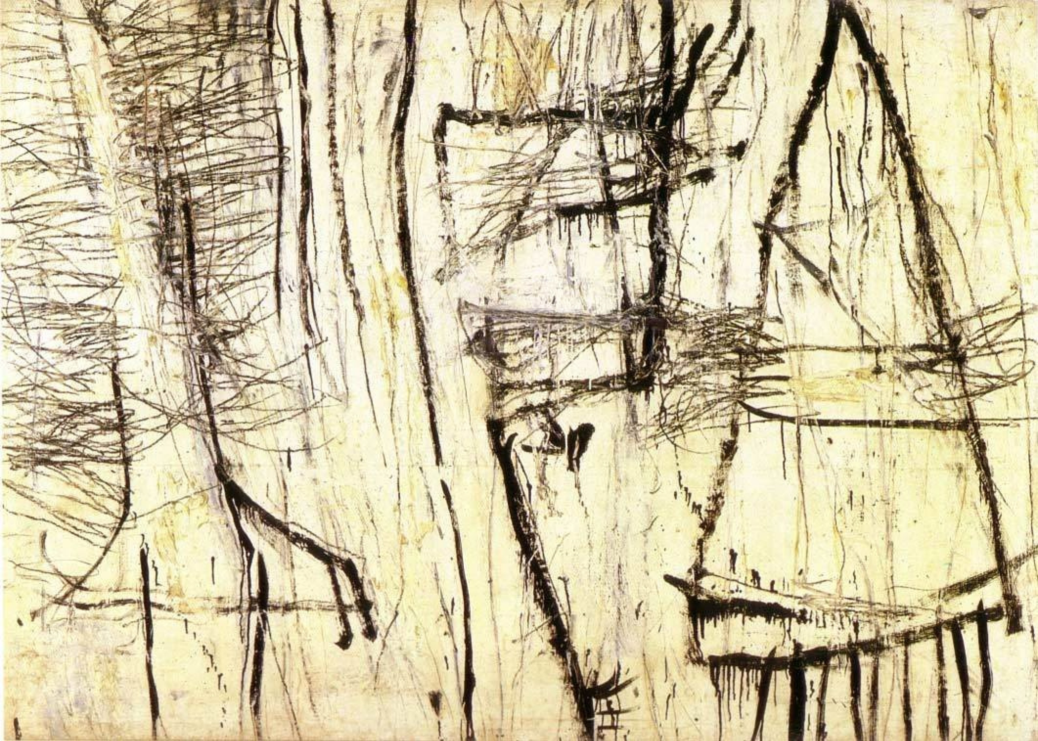 Madness, 1953, 189×136 cm by Cy Twombly: History, Analysis & Facts