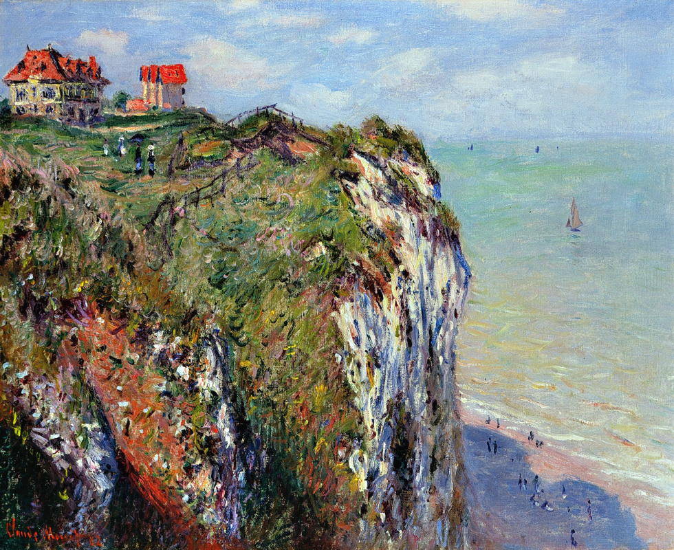 Claude Monet. Rock in Dieppe