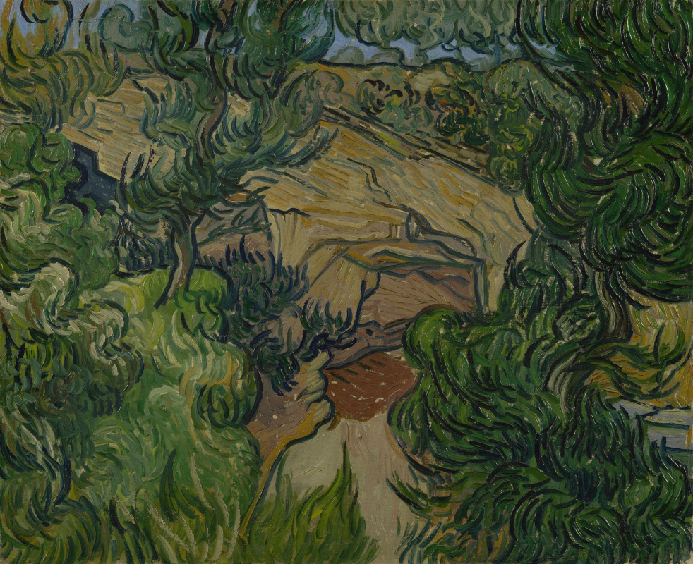 Vincent van Gogh. Entrance to a quarry