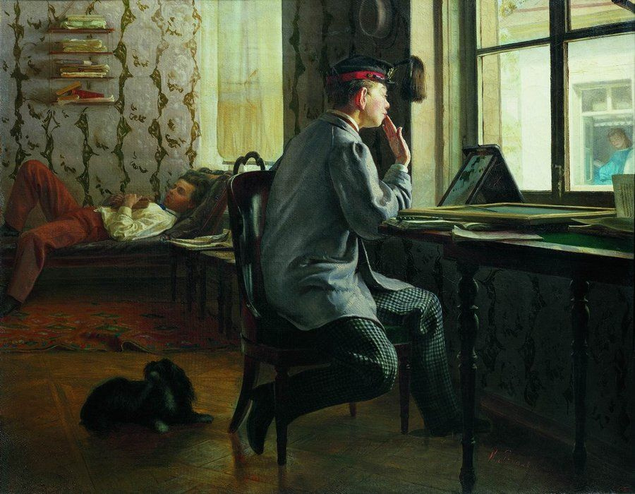 Ilya Efimovich Repin. Preparation for the exam