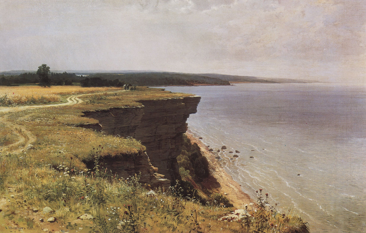 Ivan Shishkin. Off the coast of the Gulf of Finland (Adrias near Narva)