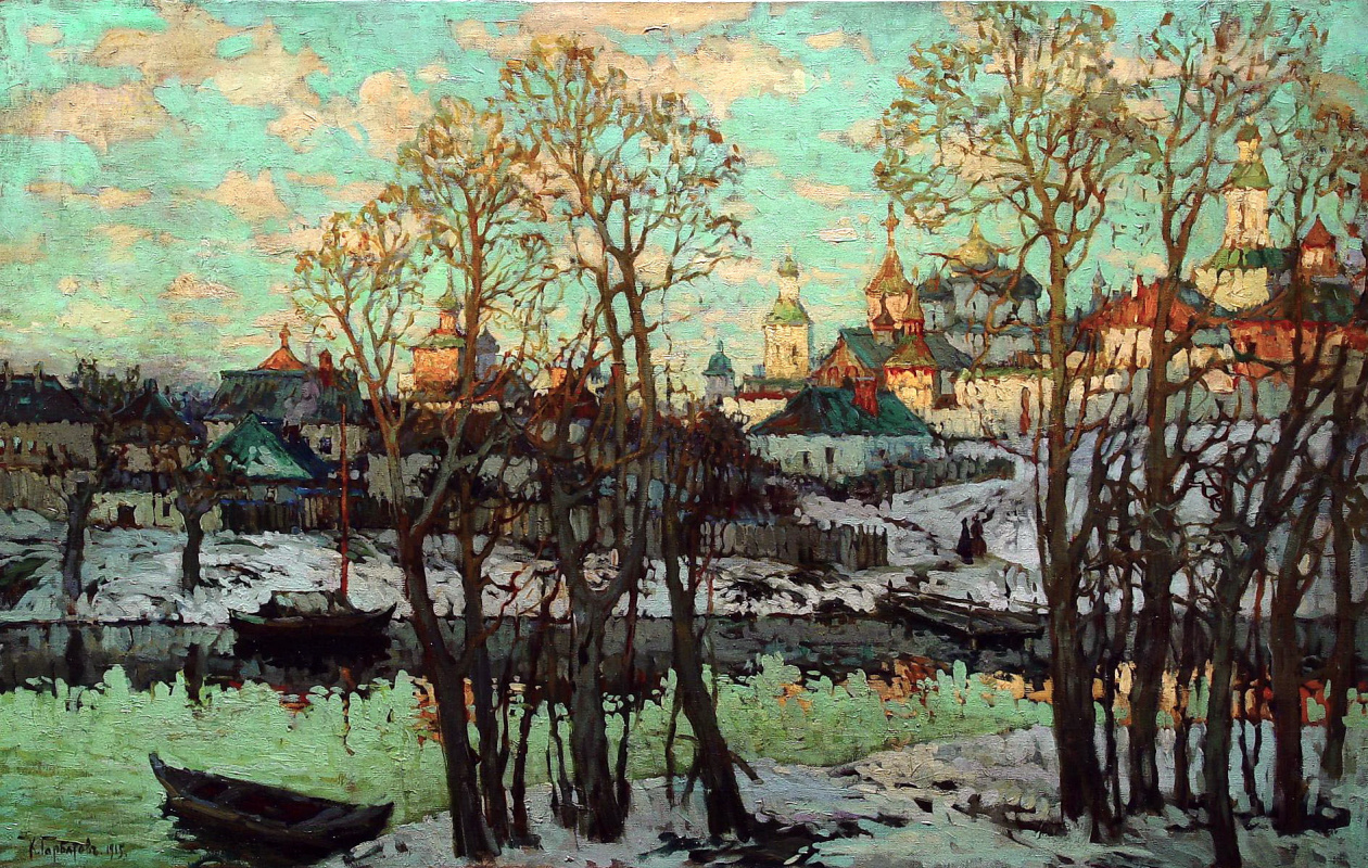 Konstantin Ivanovich Gorbatov. The urban landscape