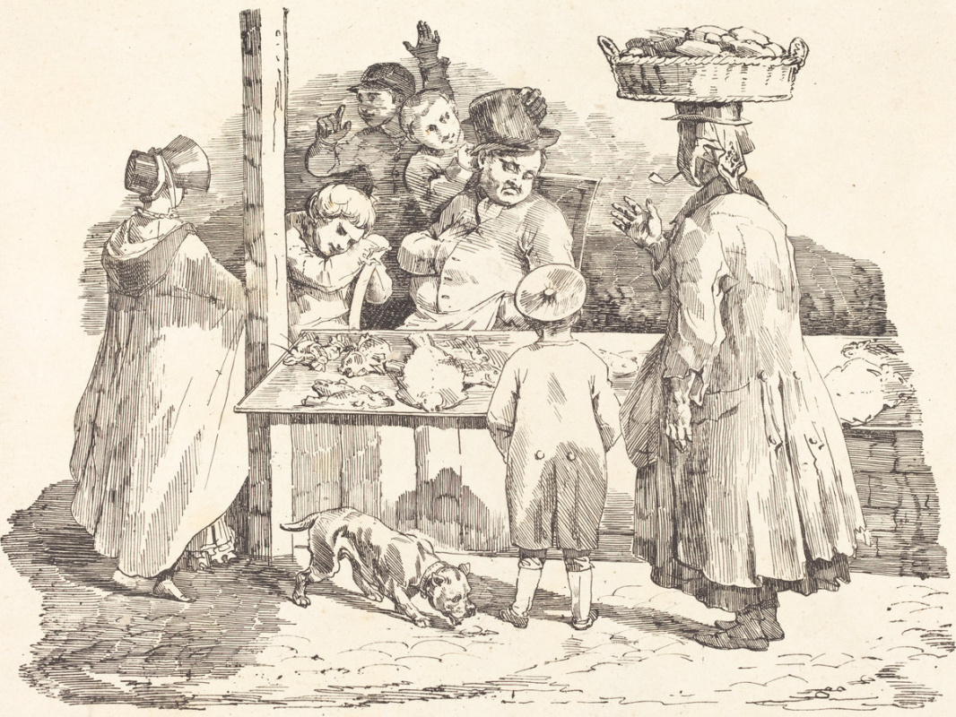 Théodore Géricault. Fishmonger