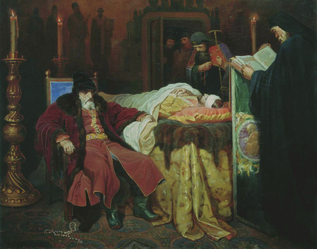 Vyacheslav Grigorievich Schwartz. Ivan the terrible at the body of the murdered son