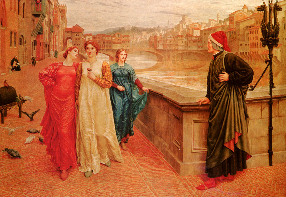 Henry Holiday. Dante and Beatrice