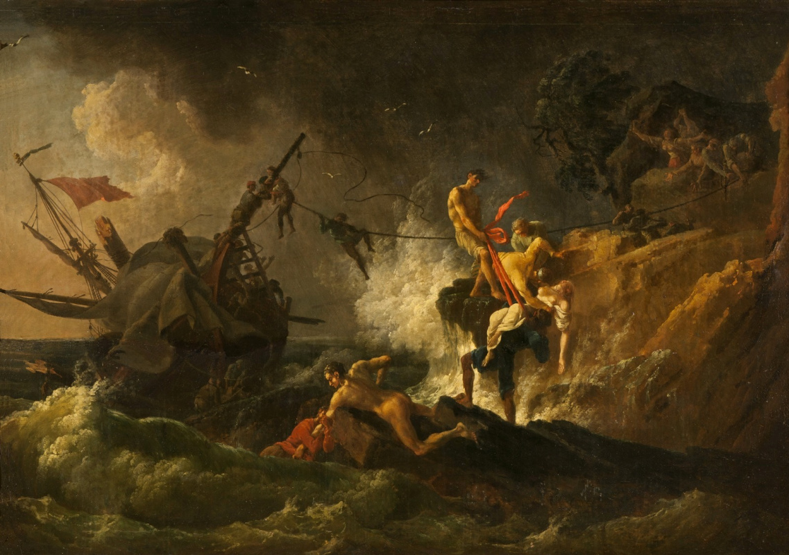 Pierre-Jacques Woller. Shipwreck.