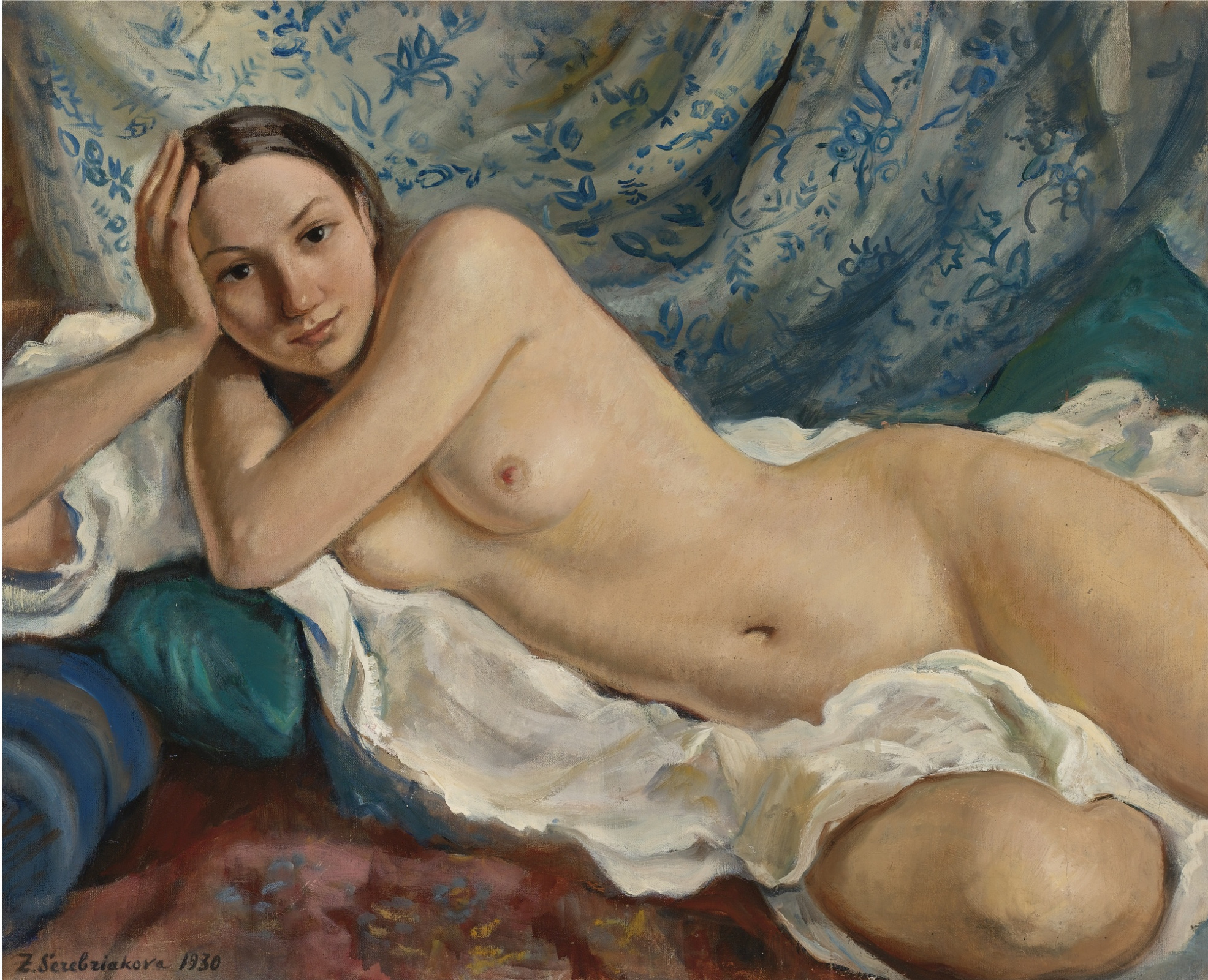 Reclining Nude, 1930, 80×64 cm by Zinaida Serebriakova: History, Analysis &  Facts | Arthive