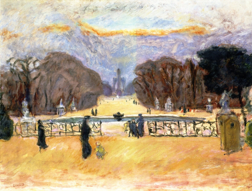 Pierre Bonnard. The Tuileries Garden